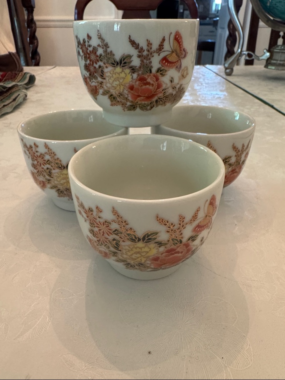 Japanese Sake Tea Cups  - Set of 4